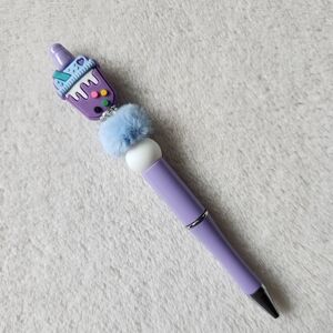 Purple Boba Tea Pen